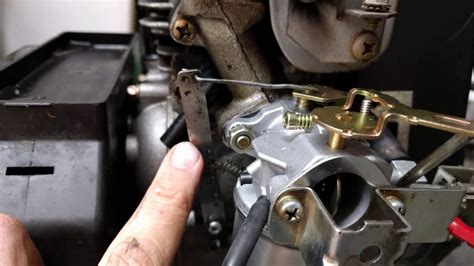 carburetor linkage hook up